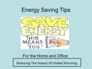Home Energy saving Tips