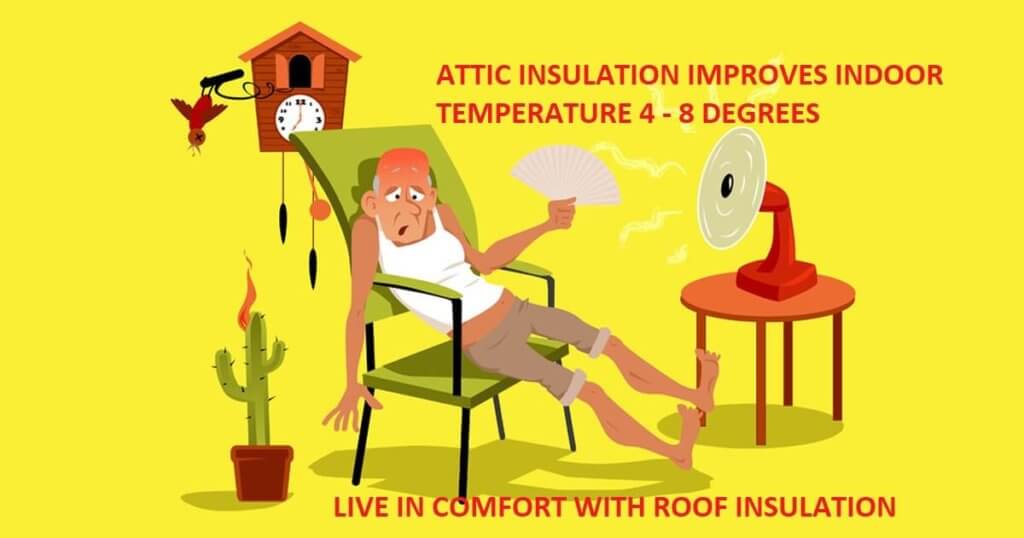 Attic insulation