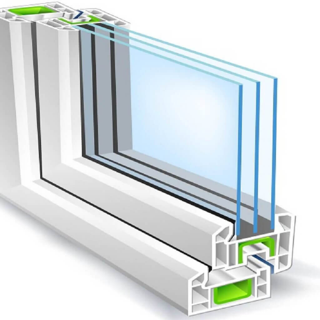 Reduce heat flow through windows