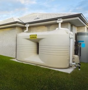 Double Volume Water Tanks for extra storage Double Volume Water Tanks for extra storage