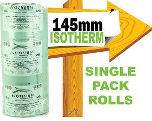 145mm Isotherm Ceiling Insulation