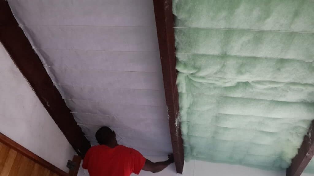 Garage Roof insulation