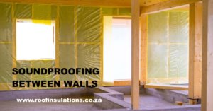 Soundproofing between walls