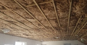 135mm Knauf Roof Insulation Installed