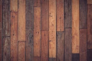 A wooden floor
