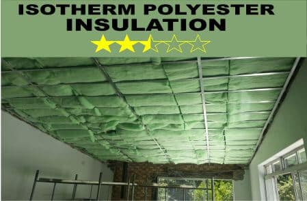 2.5 Star Isotherm ceiling Insulation