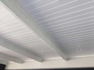 Isoboard Installed Between Beams
