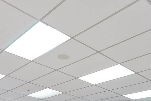 Suspended Ceiling Panel's Installed