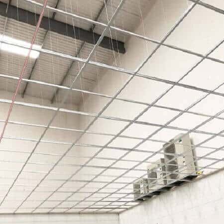 Installed Ceiling Grid