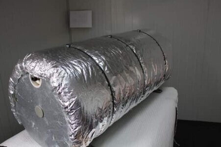 Geyser Insulation professional fit 135mm Aerolite laminated with double sided Radenshield sisalation foil