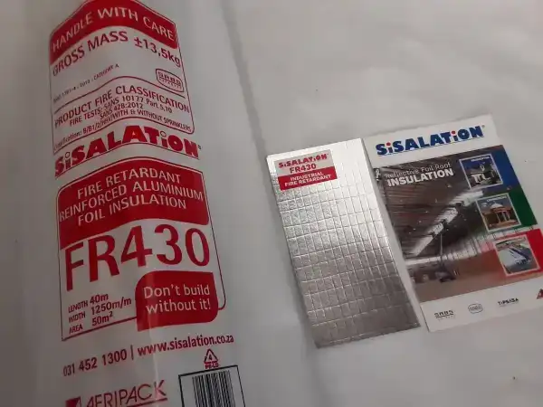 Sisalation 430 FR Industrial Insulation Foil